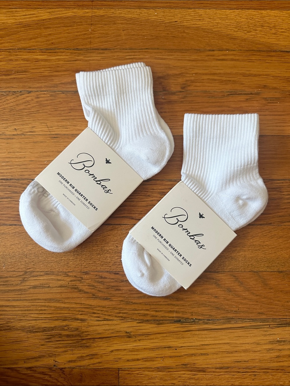 Bombas Modern Rib Quarter Socks